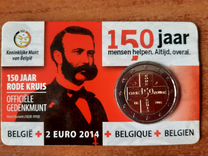 Бельгия памятная монета 2 евро