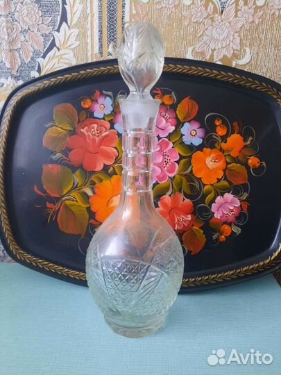 Графин хрустальный СССР