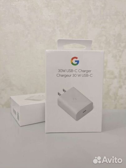 Блок питания Google pixel 30W Зарядник