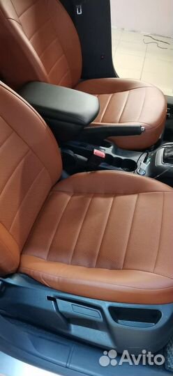 Установка авто чехлов