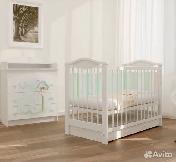 Пеленальный комод «Полянка»