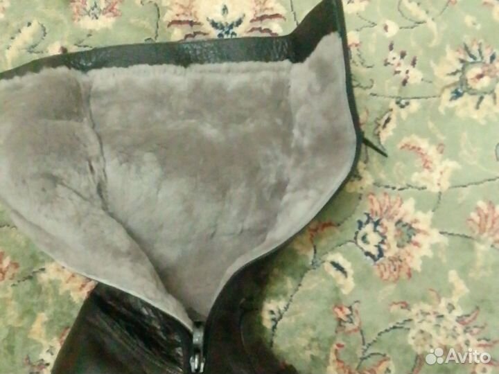 Сапоги с мехом