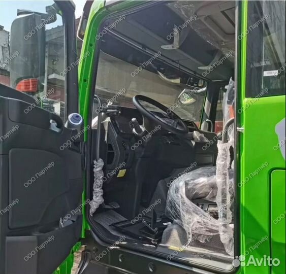 Кабина Sitrak C7H в сборе Cамосвал Зеленая