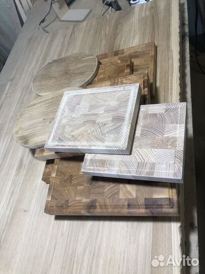 Эко Доска разделочная Ясень 8 марта