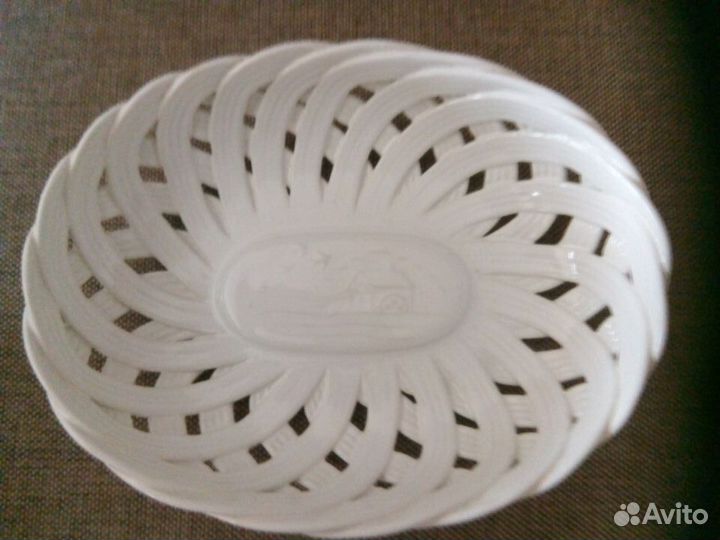 Фарфор Белый Клеймо Италия Помпей