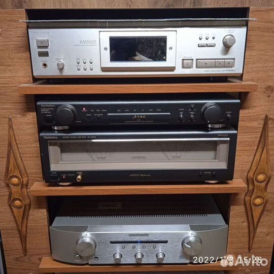 Двухблочный усилитель Technics 900