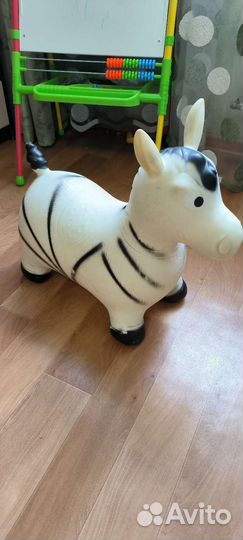 Резиновый ослик прыгун