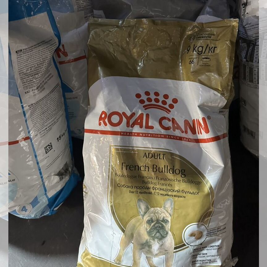 Корм для собак royal canin Bulldog 9кг