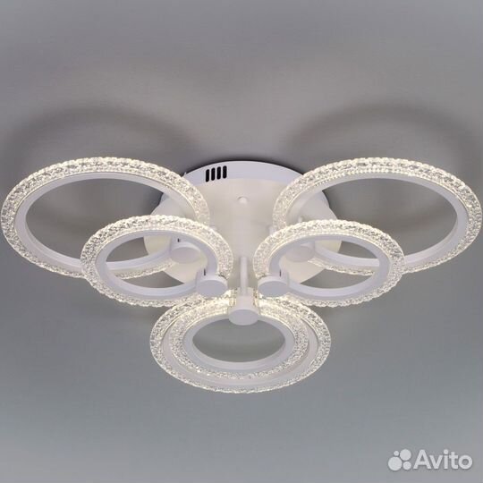 Светодиодная люстра Eurosvet Wellen 