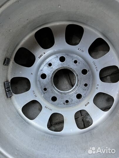 Литые диски титановые оригинальные r15 на BMW