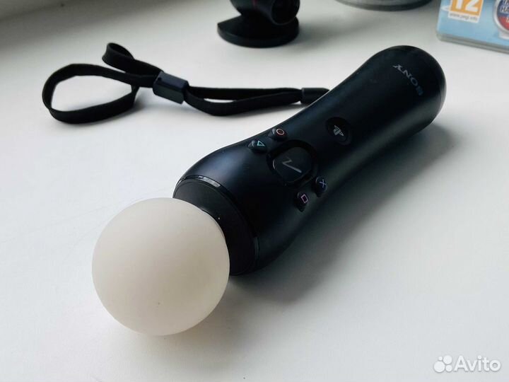 PS3 полный набор Праздник Спорта + move PS + камер