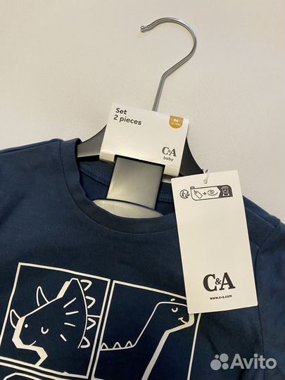 Комплект для мальчика c&a 86 оригинал