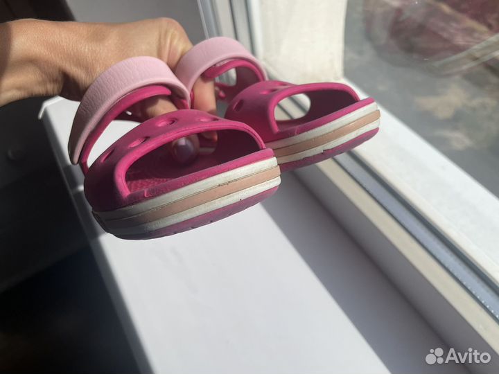 Сандалии Crocs C13 на девочку