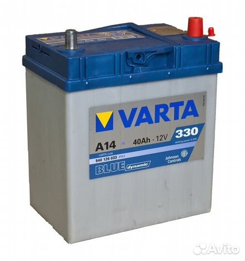 Аккумулятор Varta Asia Dynamic A14 40 Ач