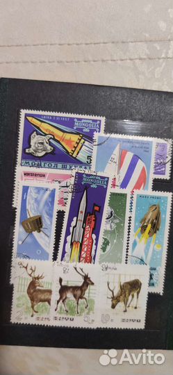 Коллекция почтовых марок 3 альбома