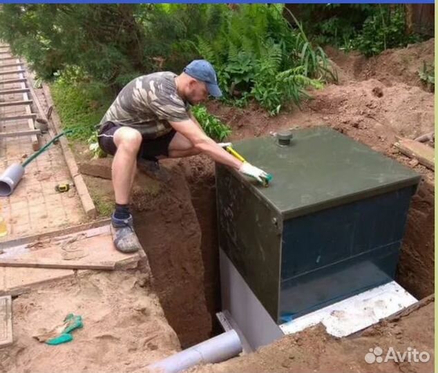 Септик без откачки в Керчи