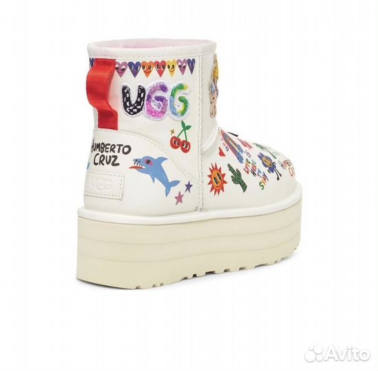 Humberto Cruz x UGG Classic Platform Pop Sketch