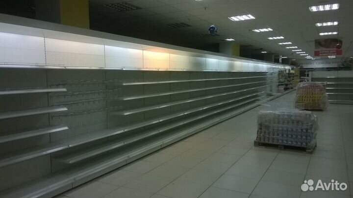 Стеллажи металлические б/у, Италия 2000 шт