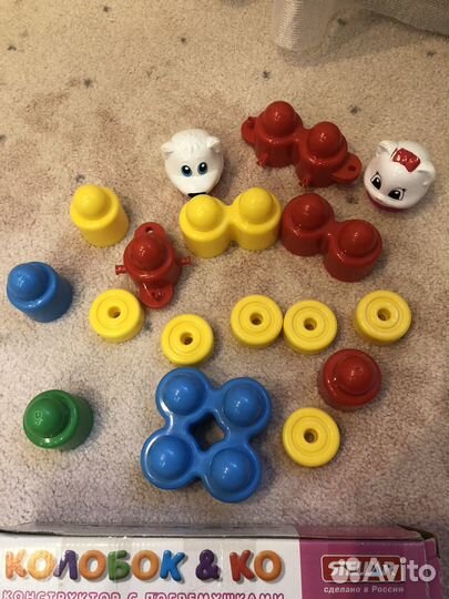 Конструктор с погремушками