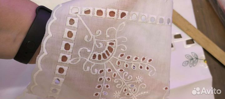 Съёмный кружевной воротник