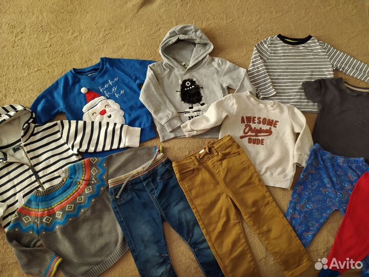 Пакет фирменных вещей для мальчика 1.5 -2.5 года