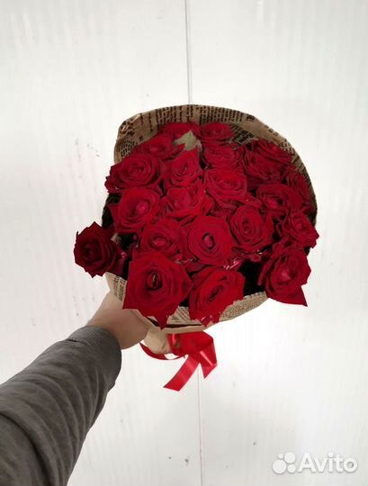 Розы букет цветов