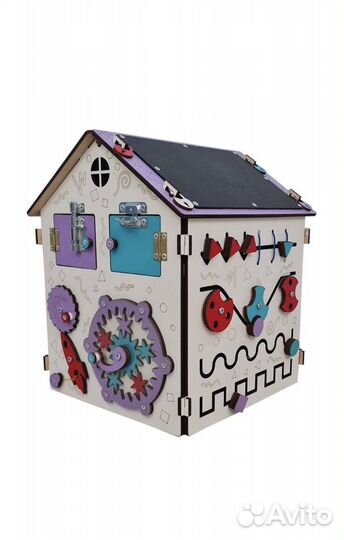 Бизиборд домик со светом