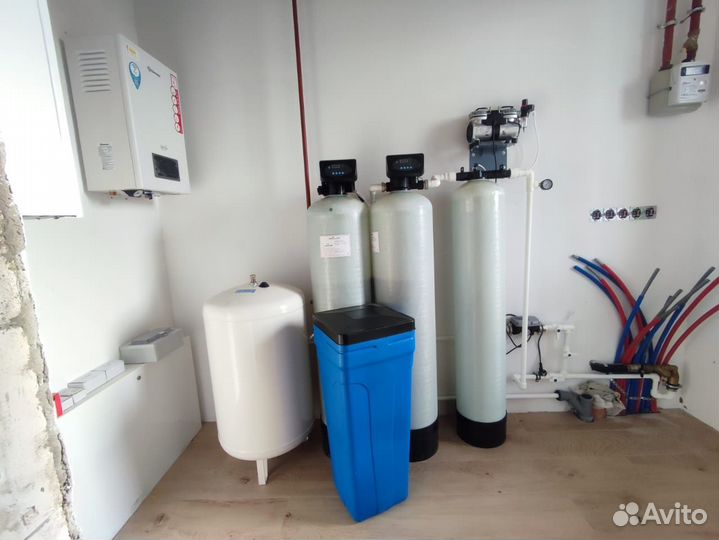 Фильтр обезжелезивания с аэрацией для воды. Компле