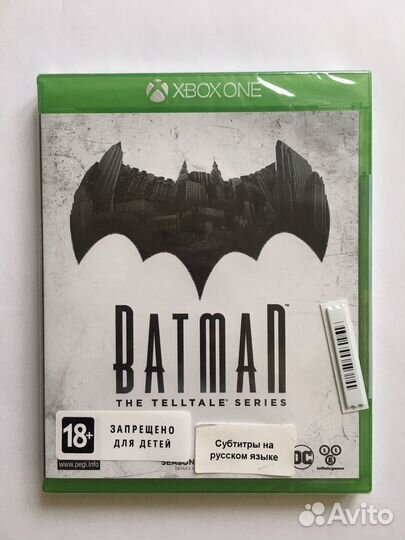 Batman the Telltale series Xbox One новый диск