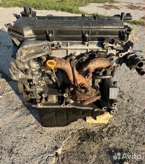 Двигатель Nissan CG10 nissan micra march