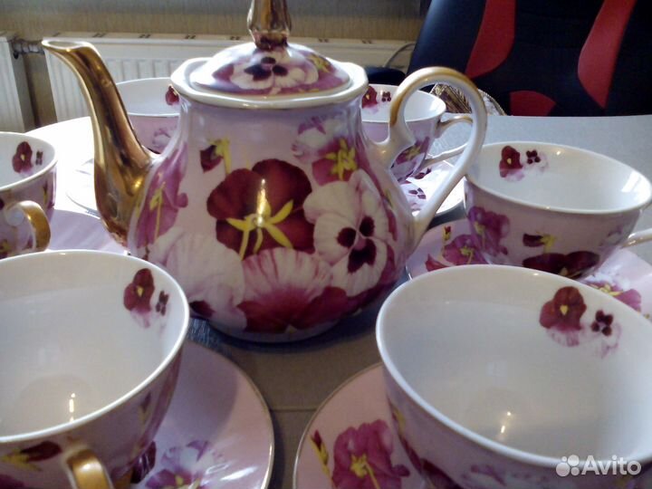 Чайный сервиз мона лиза япония13 предм.на 6 перс