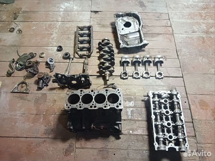 Двигатель hyundai sonata разобран