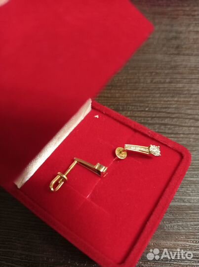 Серьги с бриллиантами