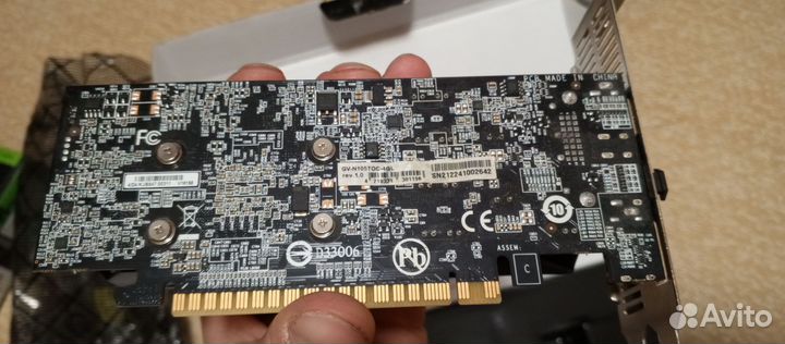Видеокарта gigabyte GeForce gtx 1050 ti oc lp 4gb