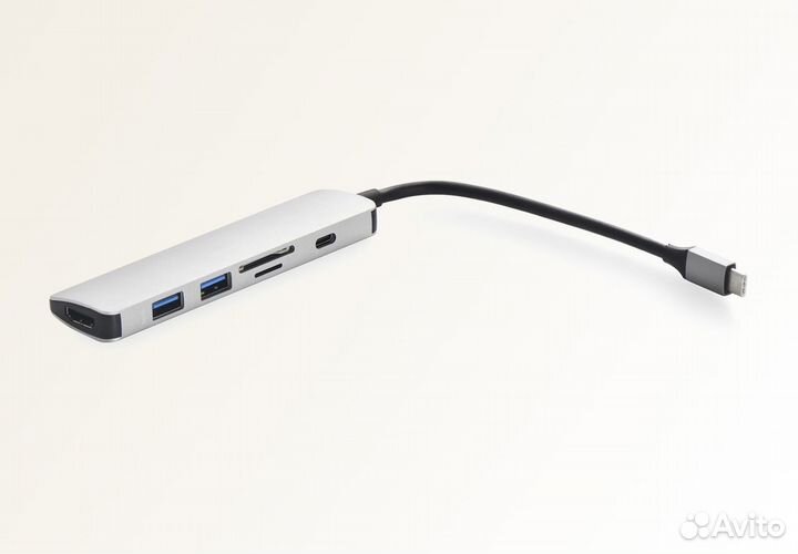 Переходник для Macbook Gurdini USB-C Expander to P