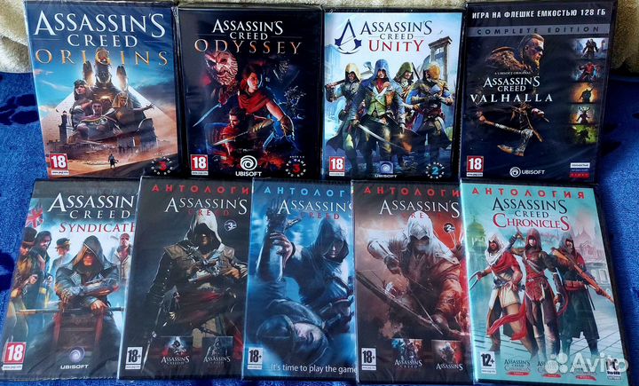 Игры для пк серии Assassins Creed (все части)