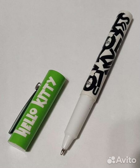 Набор 50 шт - Ручка шариковая, синяя Hello Kitty