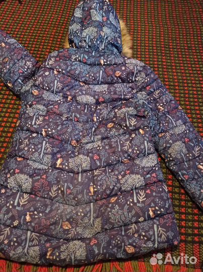 Пуховик для девочки 134