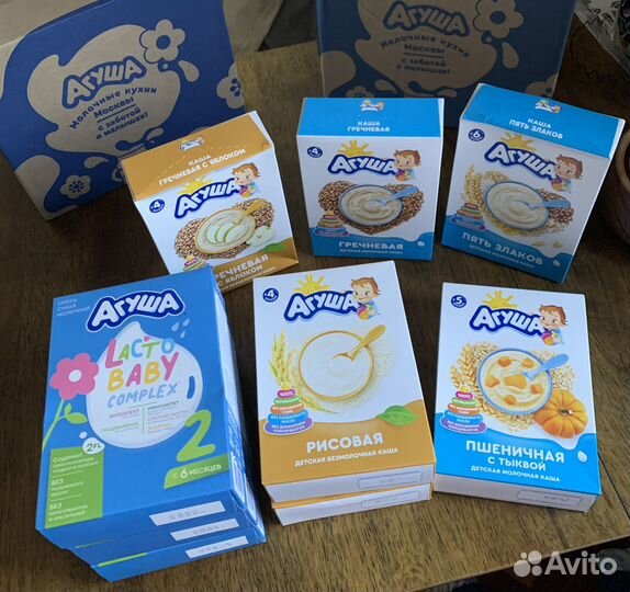 Агуша lacto baby complex 2 и сухие каши