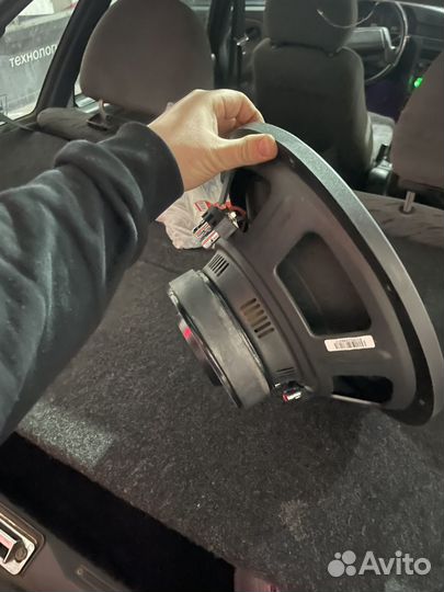 Автомобильный сабвуфер сгорела катушка