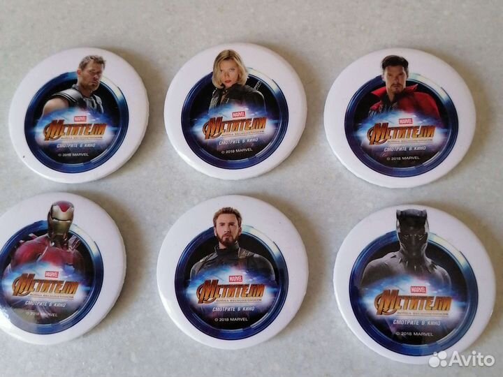 Значок Мстители Marvel