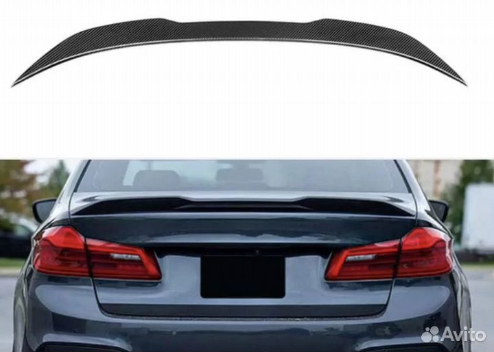 Спойлер BMW G30 Competition карбон Carbon Fiber