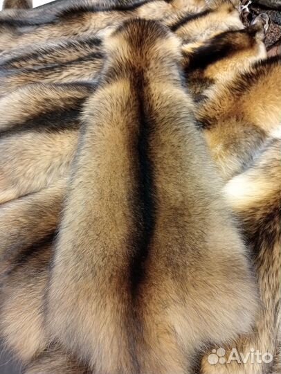 Енотовидная собака натуральный мех, шкурки