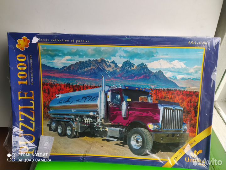 Пазлы Грузовик 1000.шт.новые