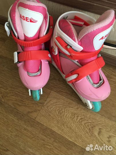 Роликовые коньки детские раздвижные