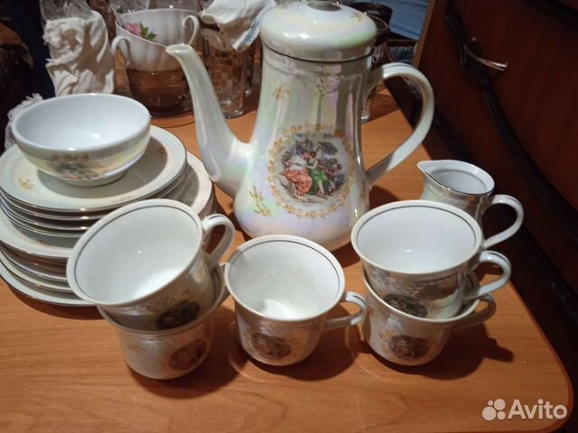 Кофейный сервиз мадонна гдр