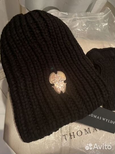 Шапка + полуперчатки