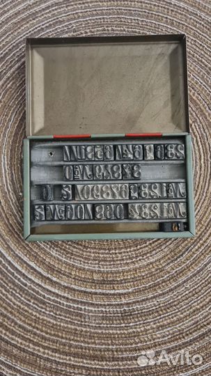 Раритетный штемпельный набор фирмы Durabel