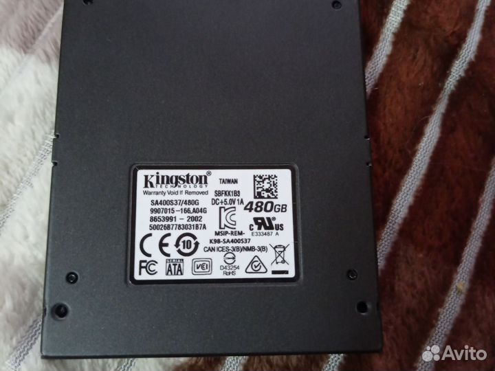 Ssd диск 480 GB новый
