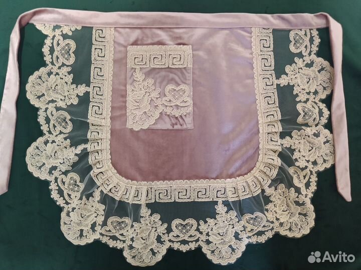 Бархатный фартук